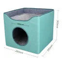Cat Nest Cyan