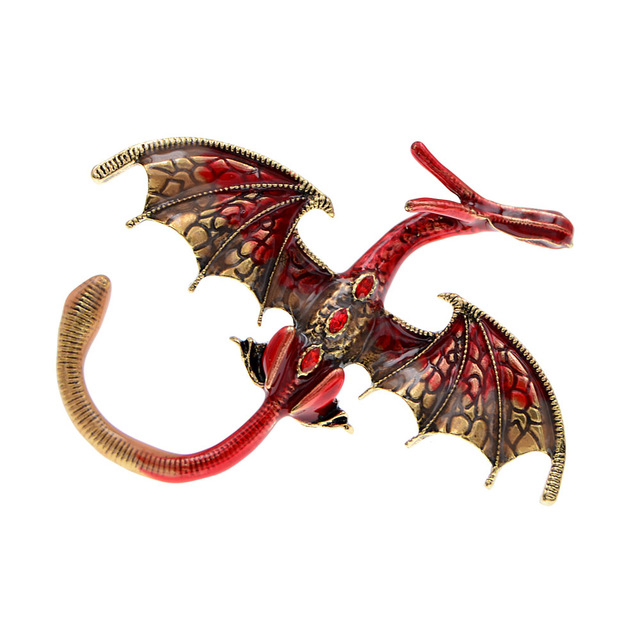 Winged Dragon Brooch, picture 3 of 5