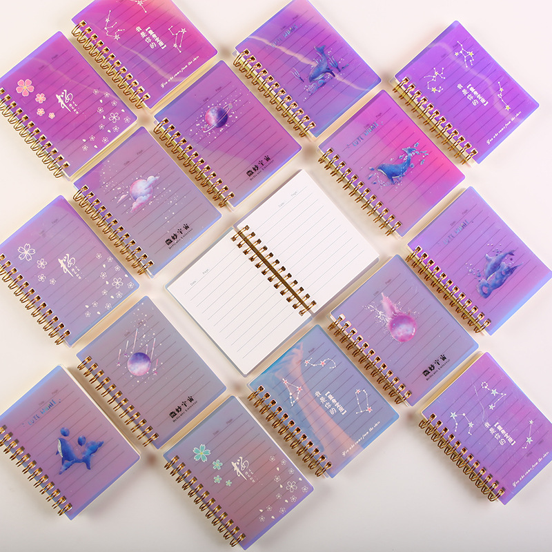 دفتر ملاحظات محمول بملف دوار