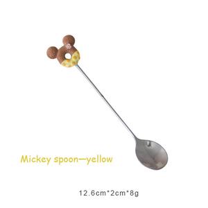 Yellow Cartoon Spoon