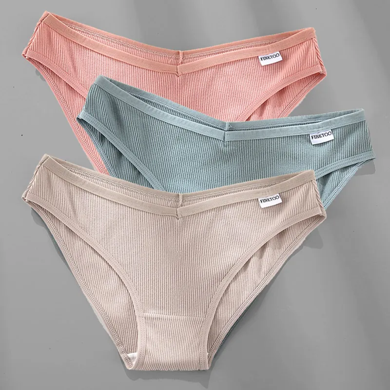 M-4XL Cotton Panties Female Underwear Sexy Women Briefs - 14 Set-4Xl