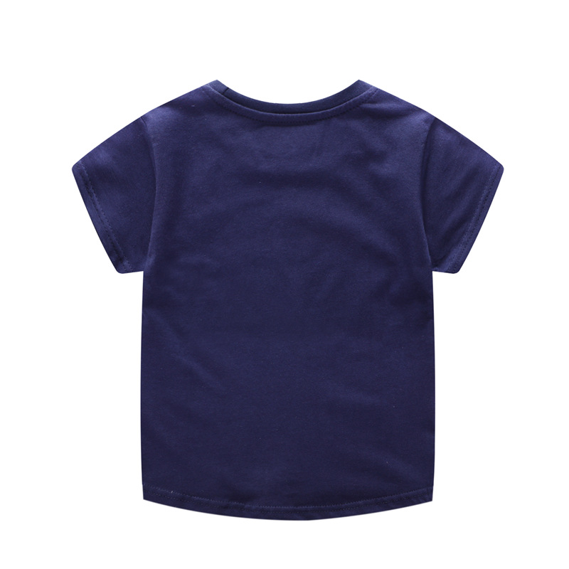 Summer Girls Cute Cartoon Short Sleeve T Shirt