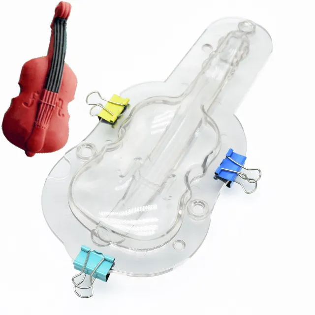 Stereo 3D DIY Chocolate Mold Baking Tool Violin - Shop at LoveMi