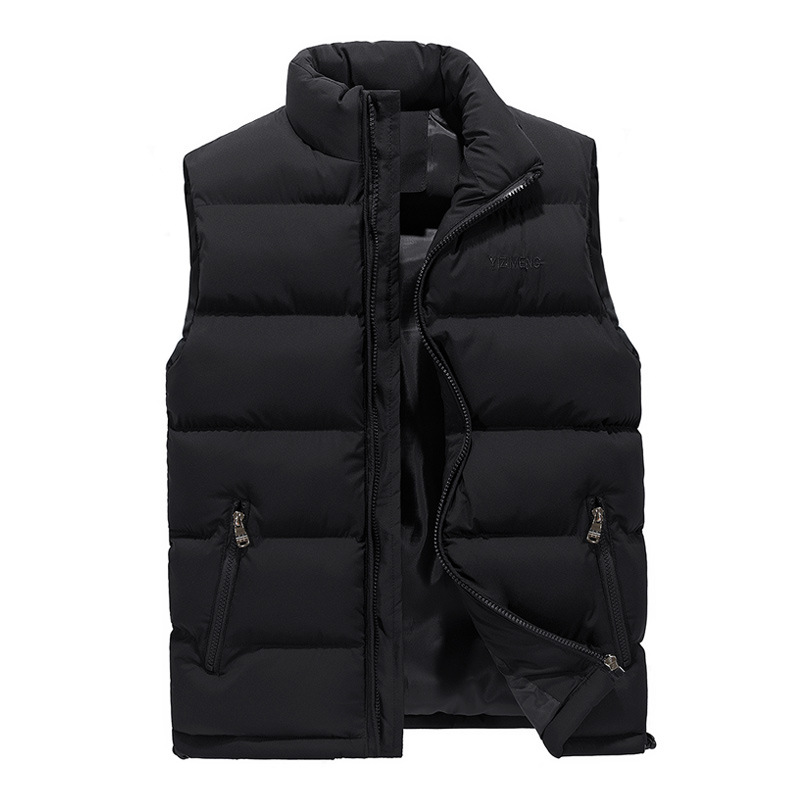 Fall And Winter Warm Down Cotton Vest Men