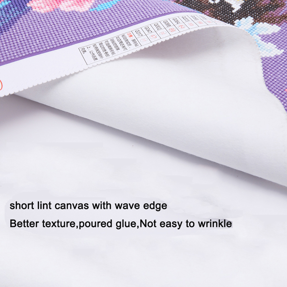 لوحة ألماسية بتصميم حصانين - ألماس كامل بشكل دائري خاص مع تأثير AB