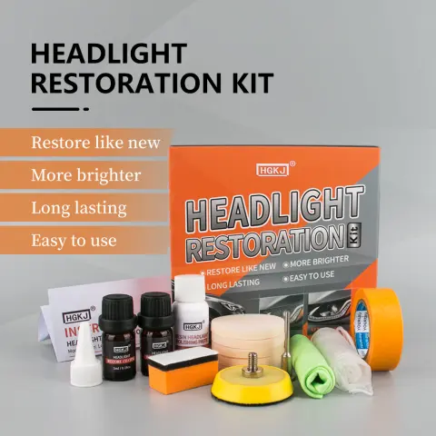 HGKJ Car Headlight Repair Kit Car Polishing Car Light