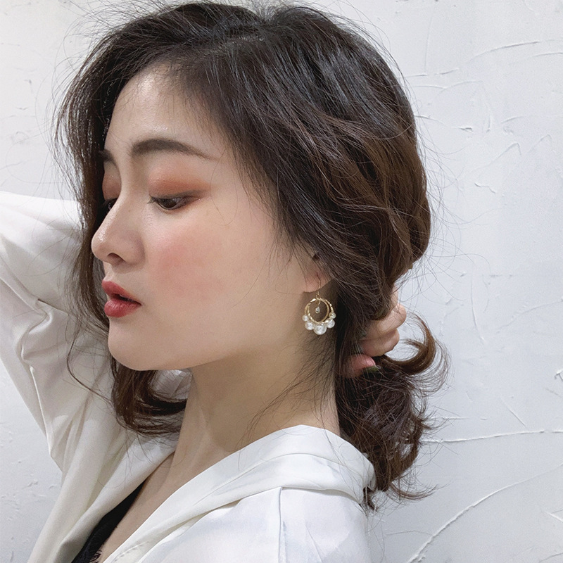 Korean Temperament Dongdaemun Internet Celebrity All-Match Earrings