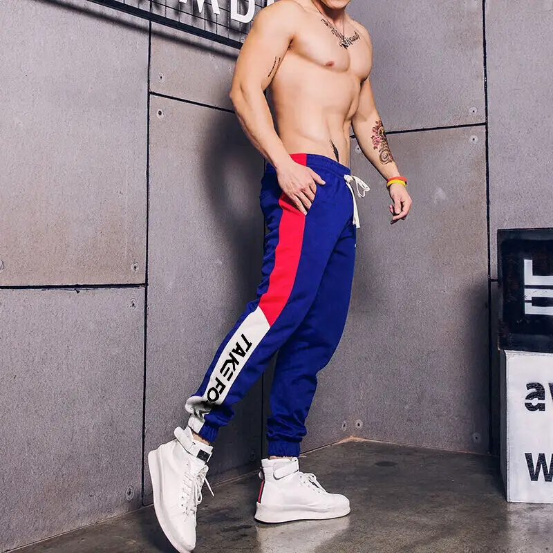European And American Leisure Sports Trousers Men's Loose Fitness Running Training Pants
