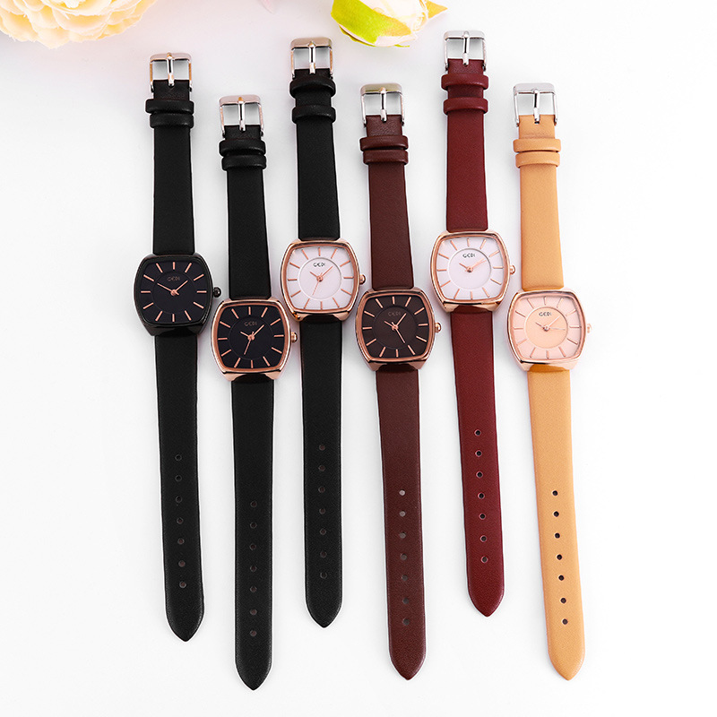 Women's Belt Watch Casual Student Waterproof Quartz Watch