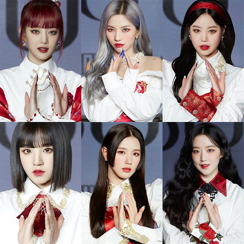 Women's Group Jazz Dance Performance With Red Suit