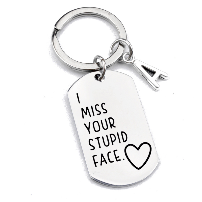 Gifts For Couples, Girlfriends and Friends, Stainless Steel keychain