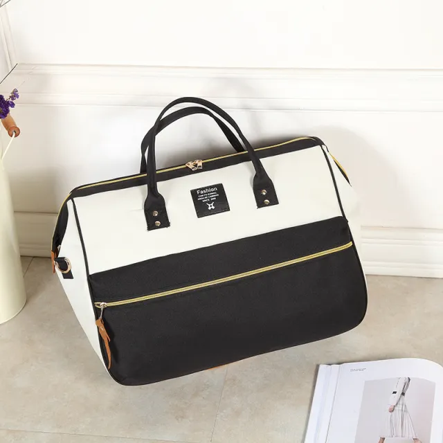 Hand Travel Bag Duffel Bag Female Business Travel Fitness Travel Bag Black - Shop at LoveMi