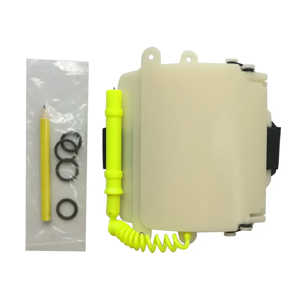 Jacket With Luminous Underwater Handwriting Wristboard