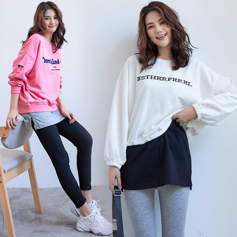 All-match Layered Sweater With A Female Bottom Skirt