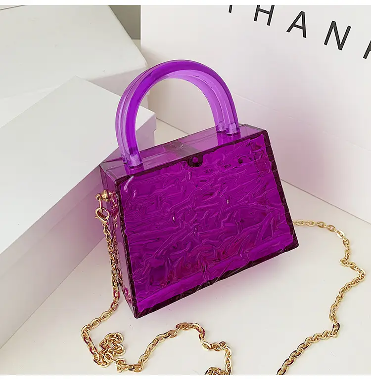 European and American Western Style Chain Shoulder Diagonal Bag