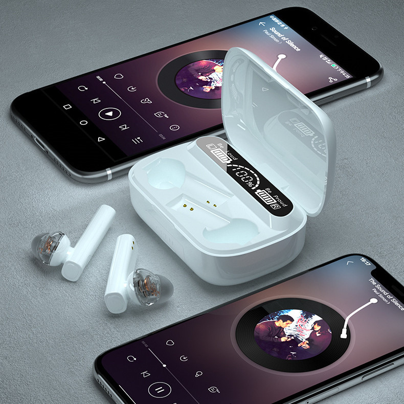 X5 Wireless Bluetooth Headset LED Power Display 5.1 Touch - Image 2