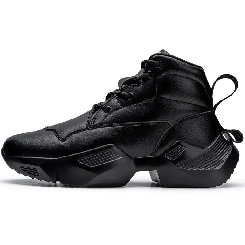 High Top Shoes Men's Old Shoes Black Samurai Men's Shoes