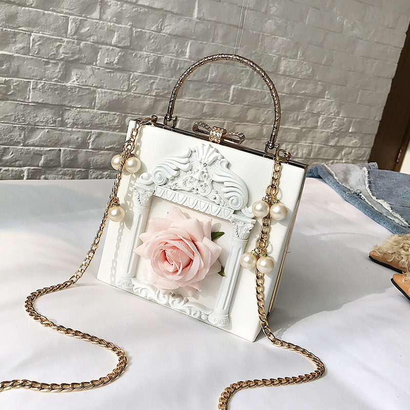 PU Crossbody Chain Bag, picture 5 of 8