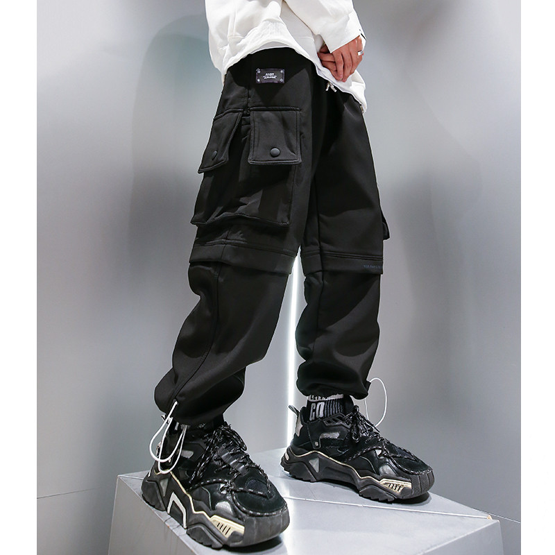 INS Loose, Straight, Plush And Thick Casual Bunched Trousers