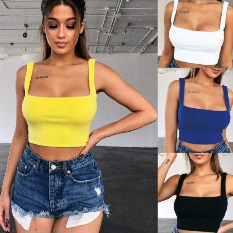 Women's Vest Sling Майка Женск Топ Top Women's t-Shirt