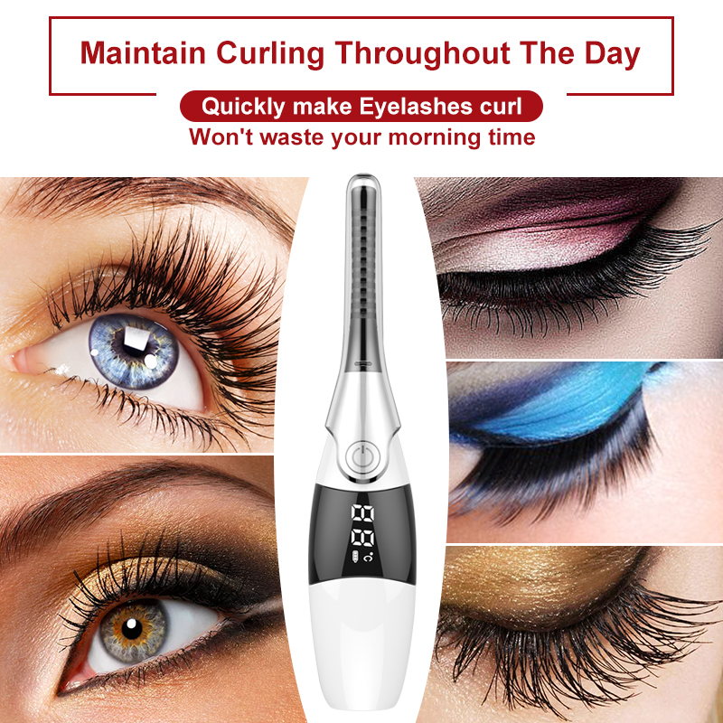 USB Rechargeable Electric Eyelash Curler