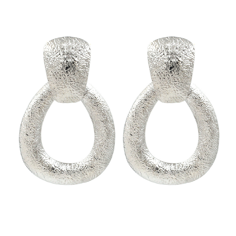 Fashionable Simple Fashion Metal Earrings