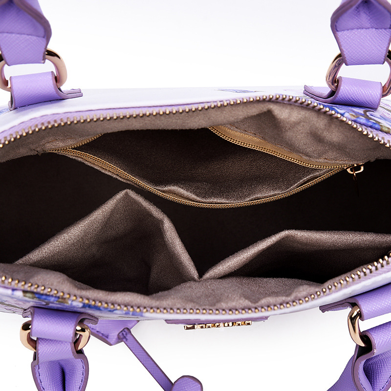 New Trendy Printed Shell Bag Diagonal Handbag