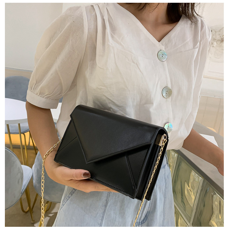 New Korean Style One-shoulder Chain Envelope Bag