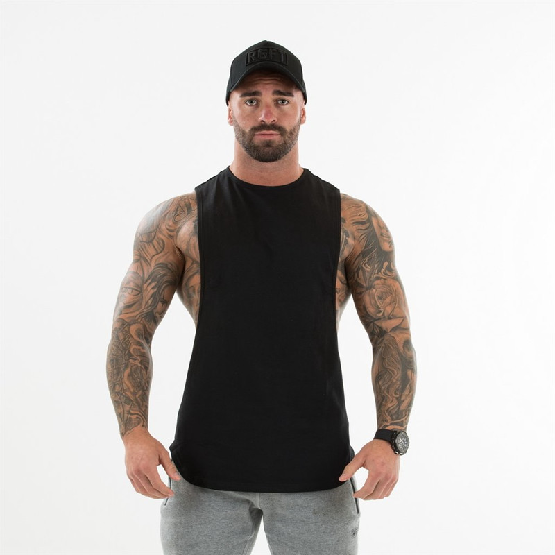 Fitness Running New Summer Men's Vest Slim Fit