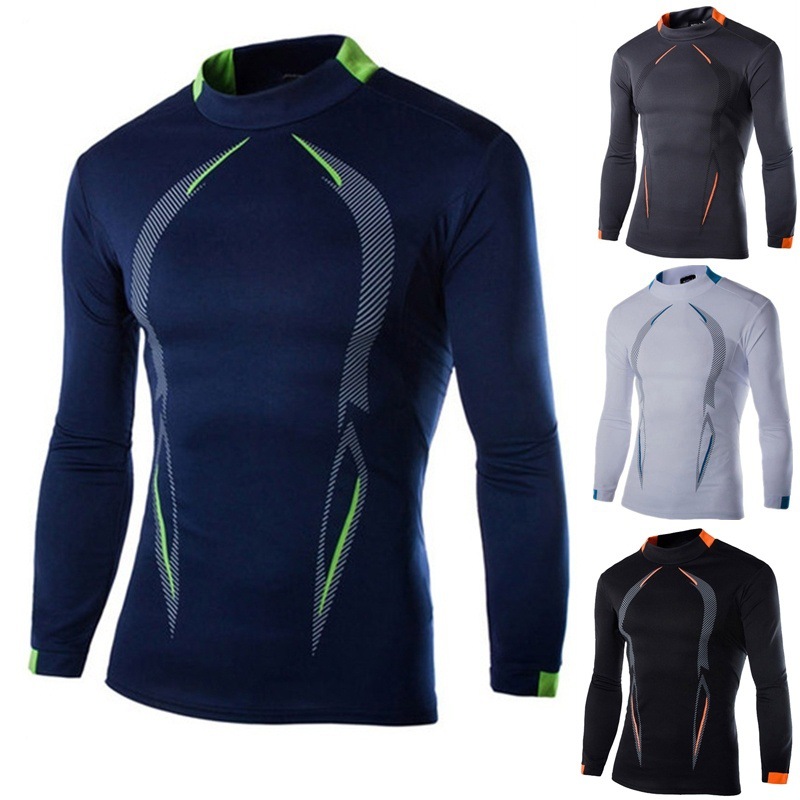 Summer Men's Sports Fashion Long-sleeved Quick-Drying Clothes