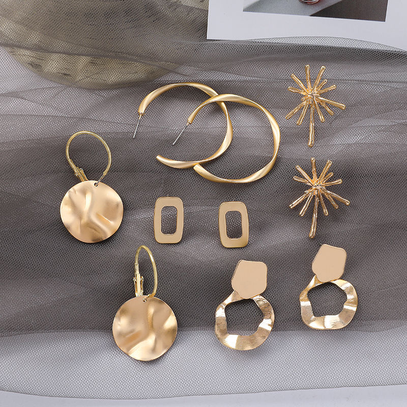 Korean Temperament Earrings Cold Wind Earrings