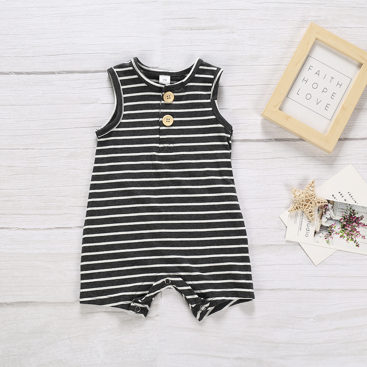 Cotton Fart Clothes Summer Casual Romper Short Romper