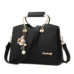 Diagonal Bag Summer Ladies Shoulder Bag Handbag - Black - View 1