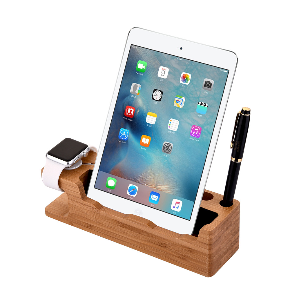 Mobile Phone Watch Holder Dual Phone Base
