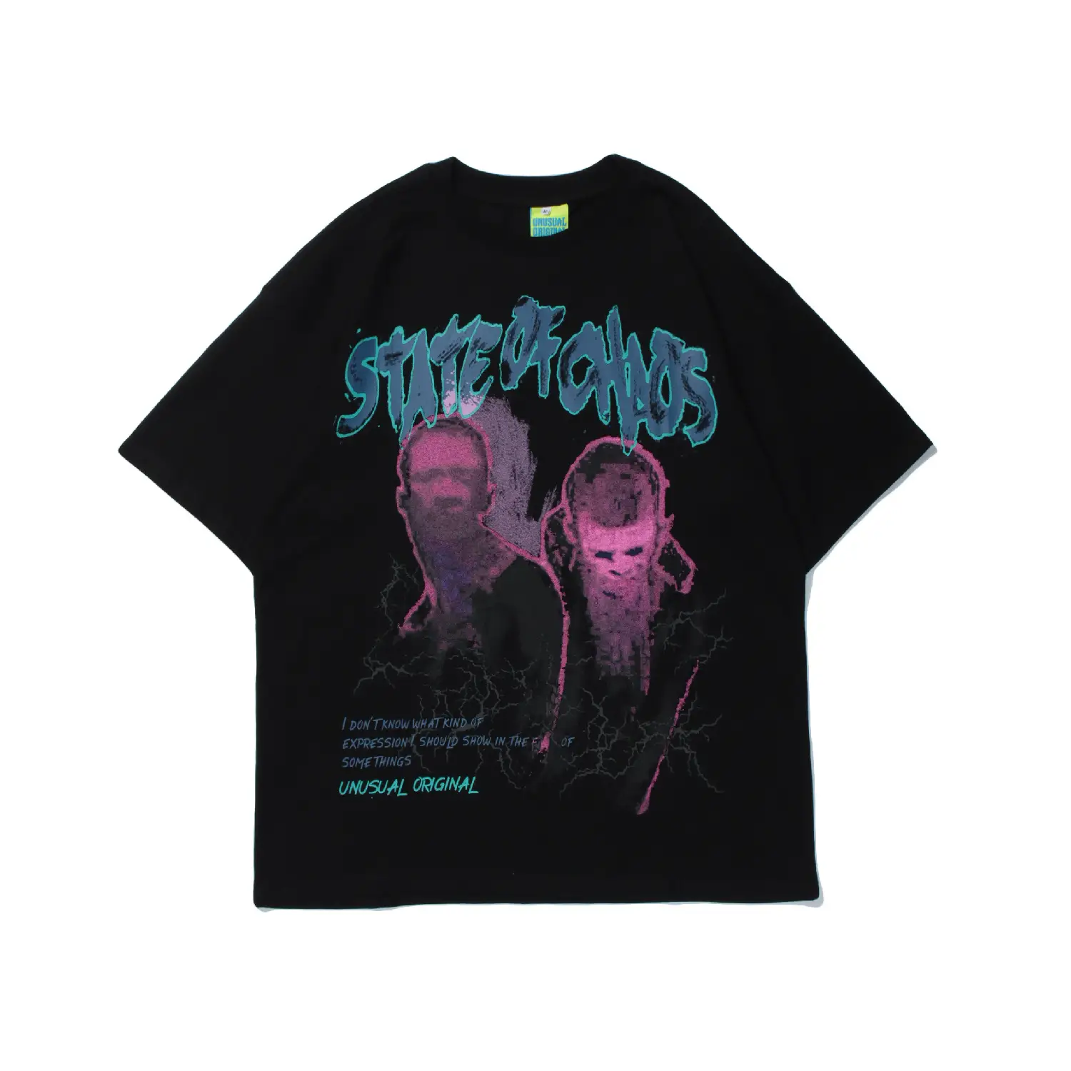 Loose Euro American Painting Short Sleeves
