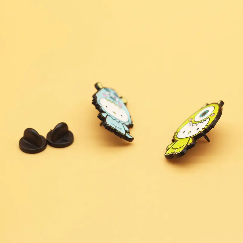 Creativity University Cartoon Brooch Alloy Enamel Badge
