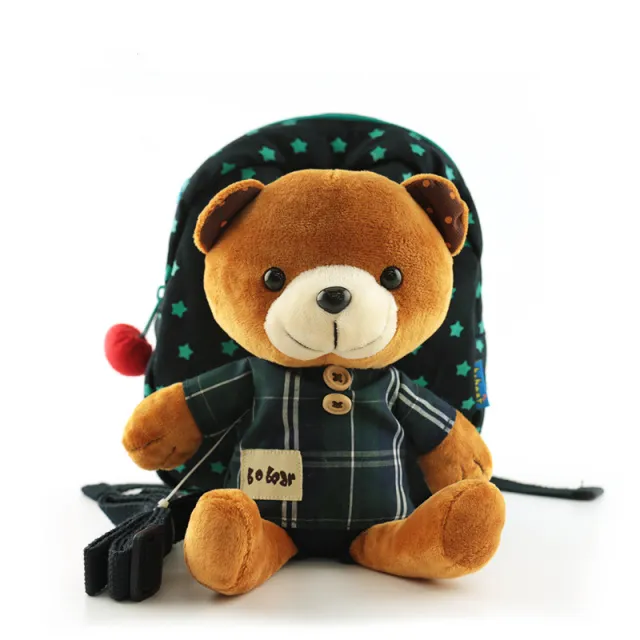 New Cute Anti Lost Children Cartoon Schoolbag Blue - Shop at LoveMi