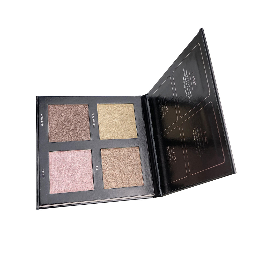 Fashion 4 Color Highlight Powder Repair Powder 3D Highlight Eye Shadow Four Color - Shop at LoveMi