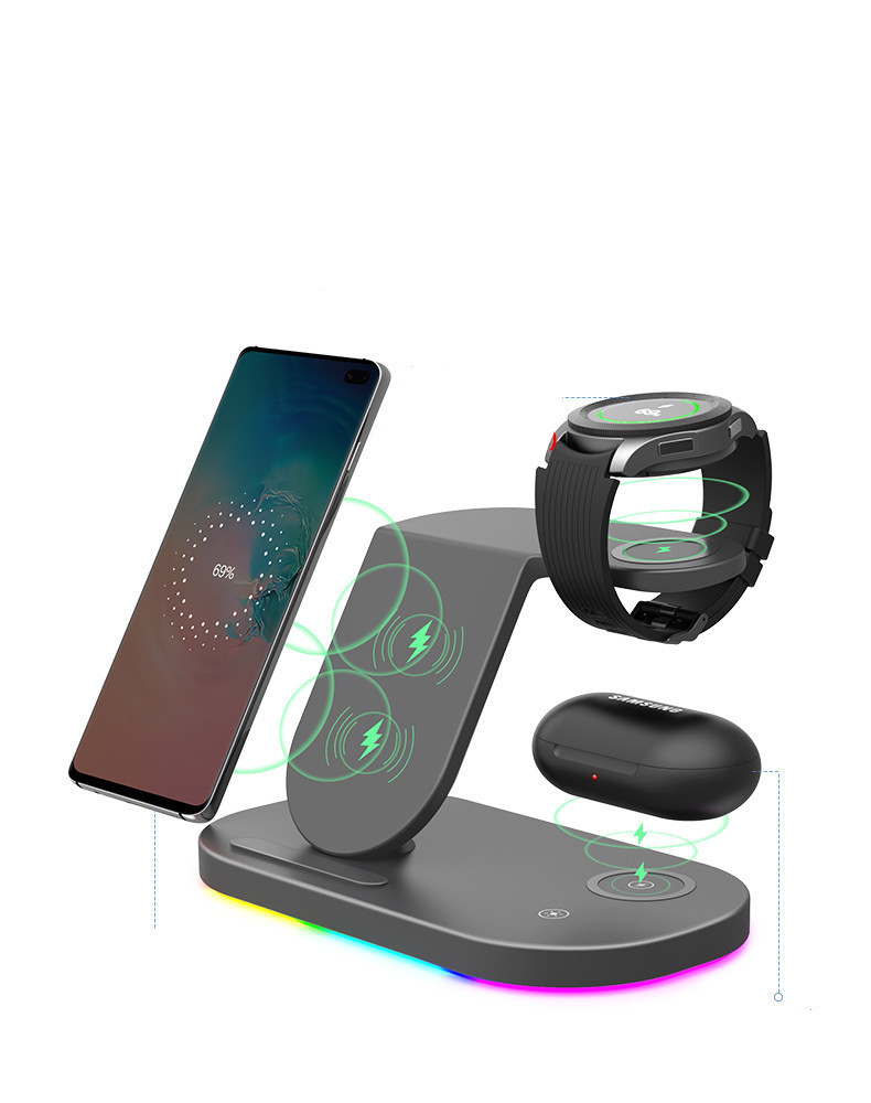 Three-In-One Mobile Phone New Product Wireless Charger - Image 4