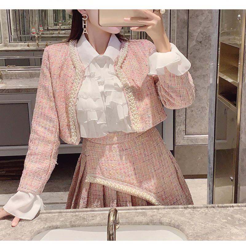 Autumn and Winter New Small Fragrance Style Ladies Fashion Jacket