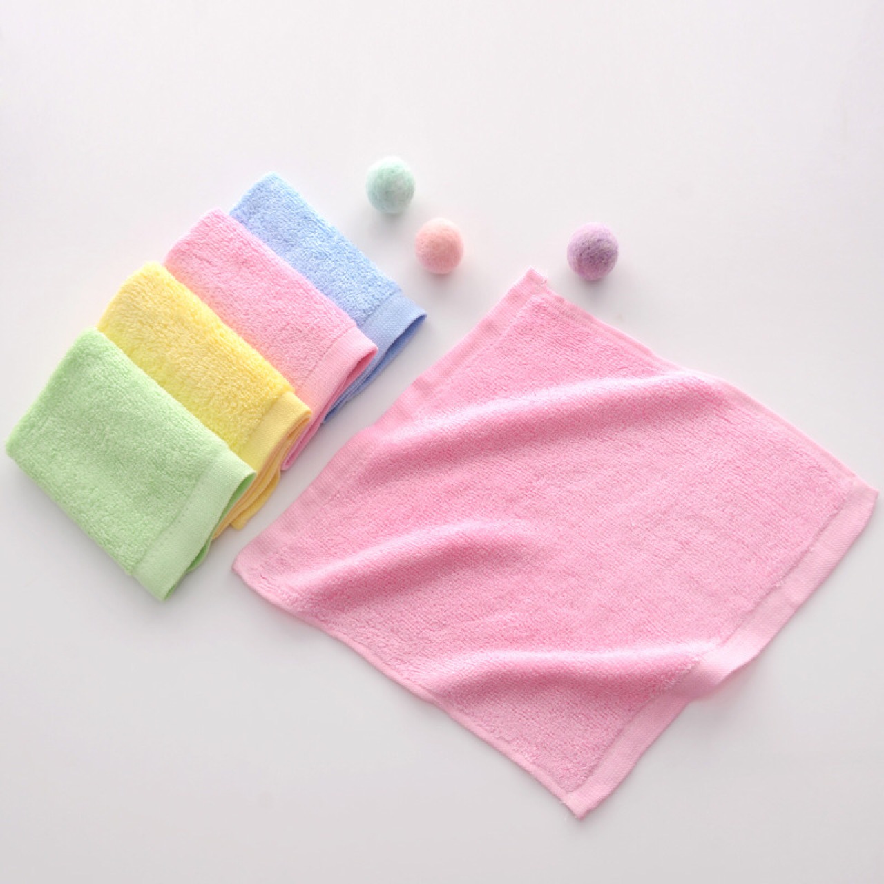 Non-Stick Oil Kapok Dish Towel Is Soft Smooth And Bright In Color