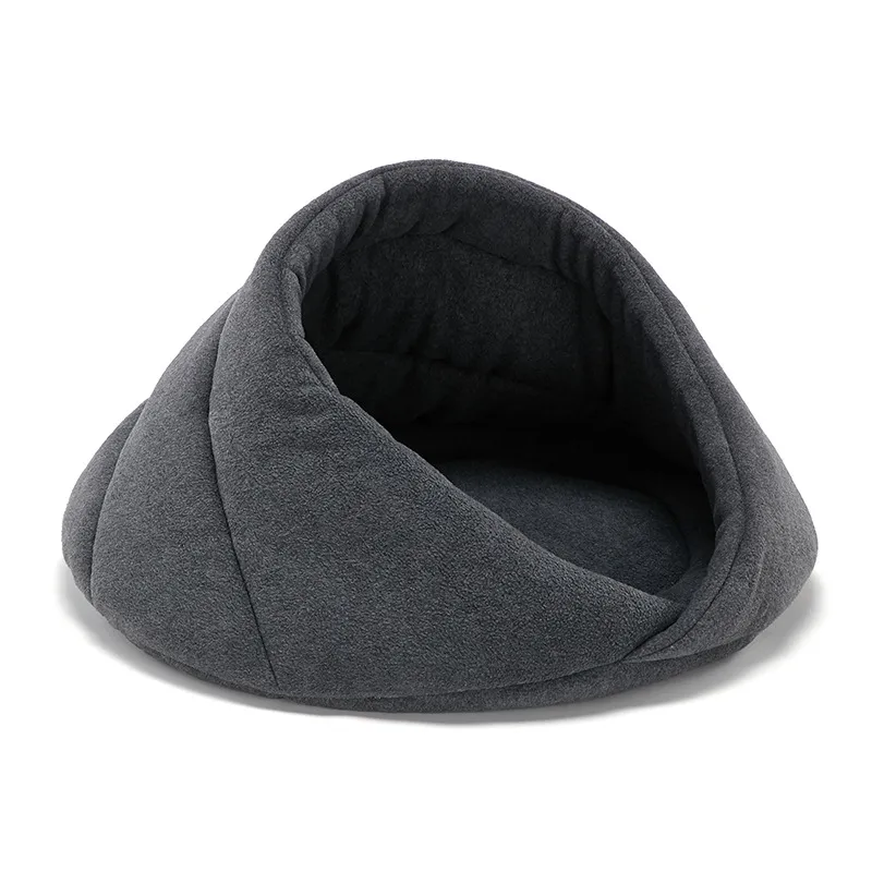 Pet Embracing Kennel Cat Fleece Cage Dog Mat - Grey