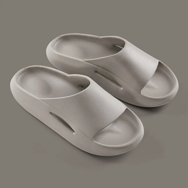 Closer-sole Stylish EVA Slip-proof Slippers For Home Use - Grey