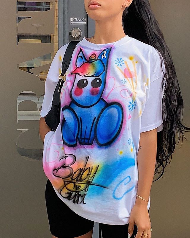 Recommends A Popular Fashion Casual Cartoon T-shirt