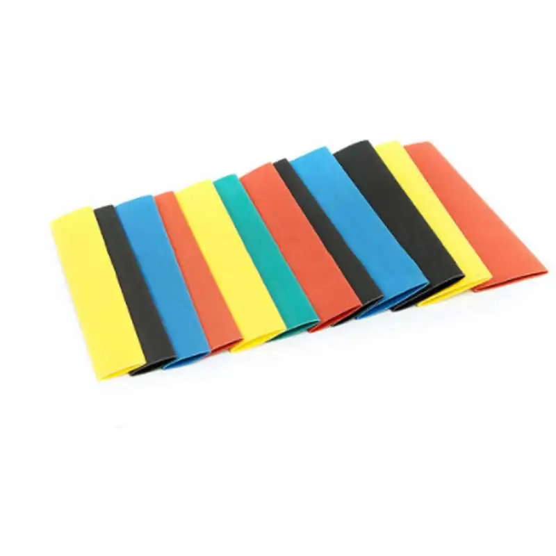 Black and White Silicone Heat Shrinkable Tube Insulation Sleeve Set