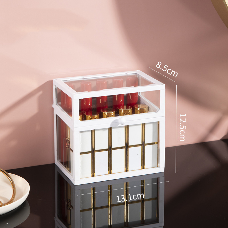 Large Capacity Dust Proof Storage Box With Lid White 15 Grid - Shop at LoveMi
