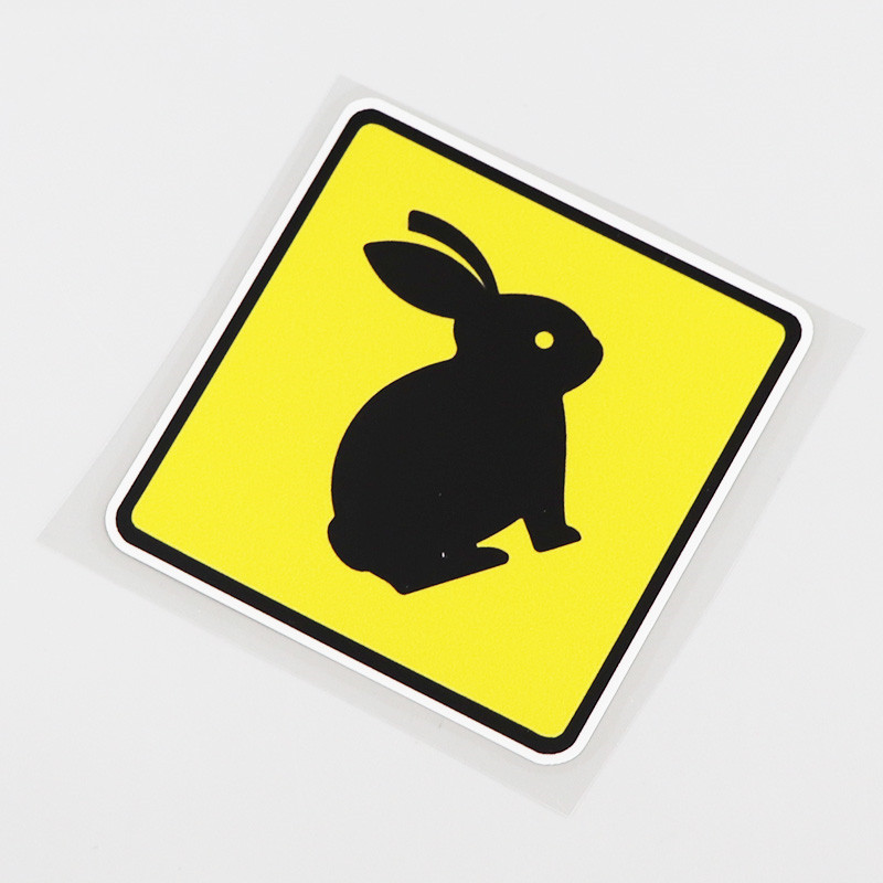 Warning rabbit