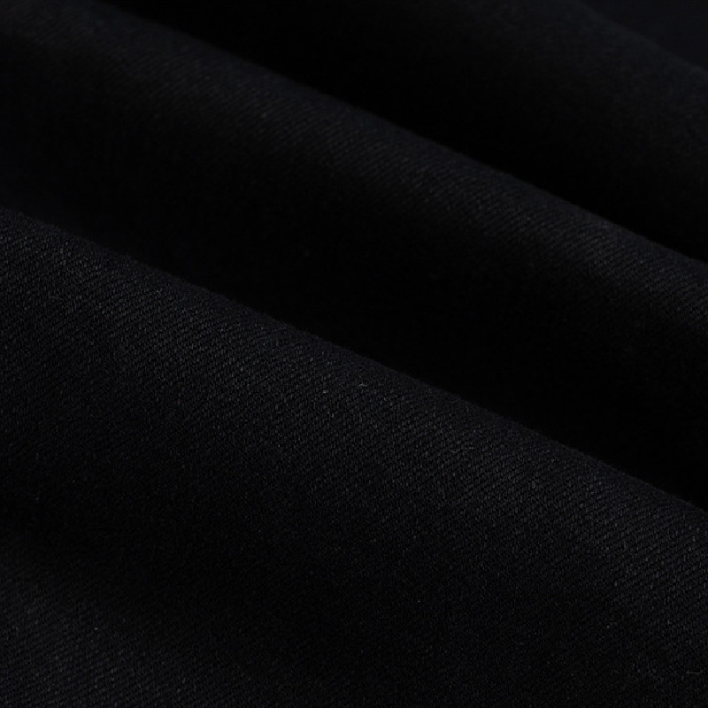 Pure Black Stretch Fit High Street Fit Men's Jeans