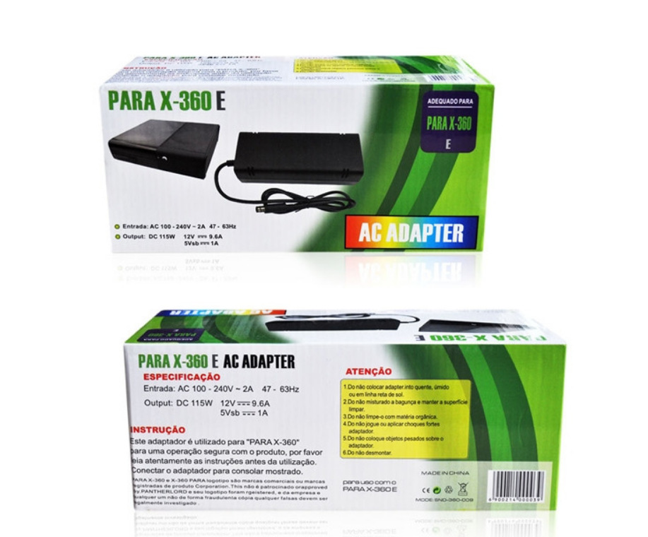 XBOX360E AC Adapter Power Adapter Host Charger - Image 2