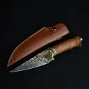 B Knife And Leather Case